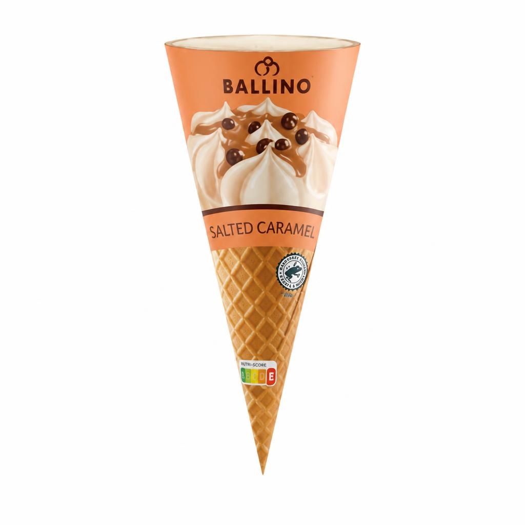 BALLINO Sladoled u kornetu 120 ml - Akcija u trgovini Lidl