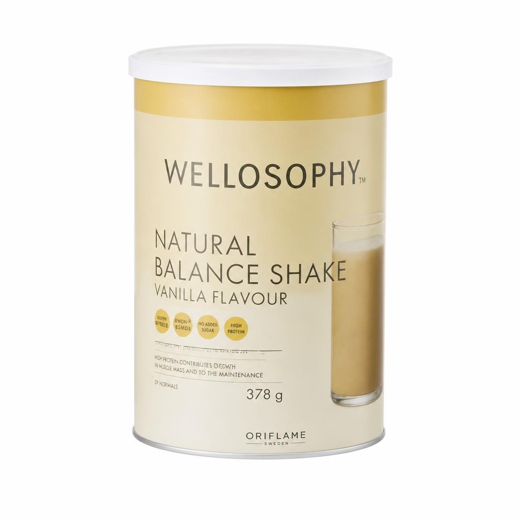 Wellosophy Natural Balance shake 21 porcija x 18 g, 378 g - Akcija u trgovini Oriflame