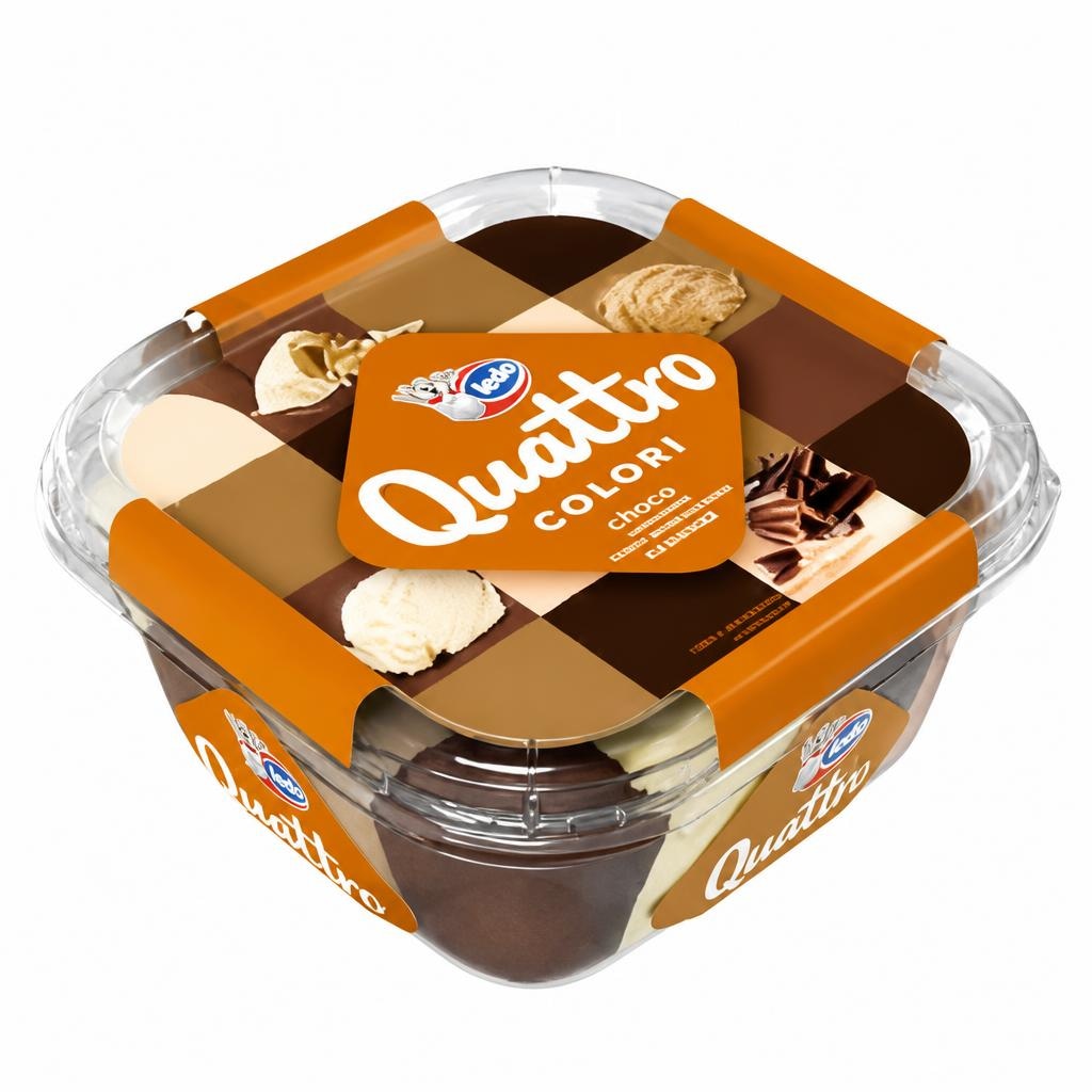 Sladoled Ledo Quattro Colori-choco 1.5 l - Akcija u trgovini Boso