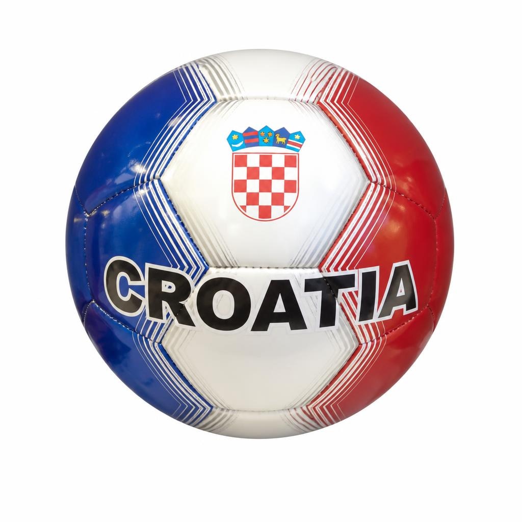 Lopta nogometna "Croatia" 1 kom - Akcija u trgovini Ribola