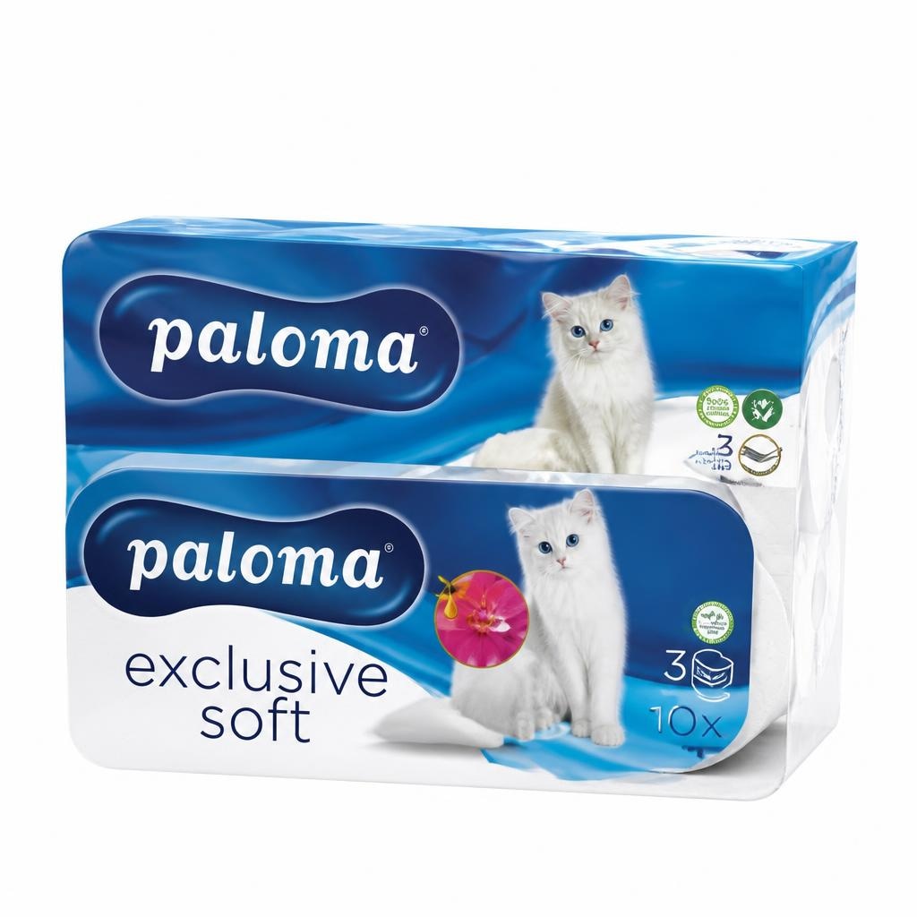 Paloma toaletni papir 10 rola Akcija u trgovini Plodine