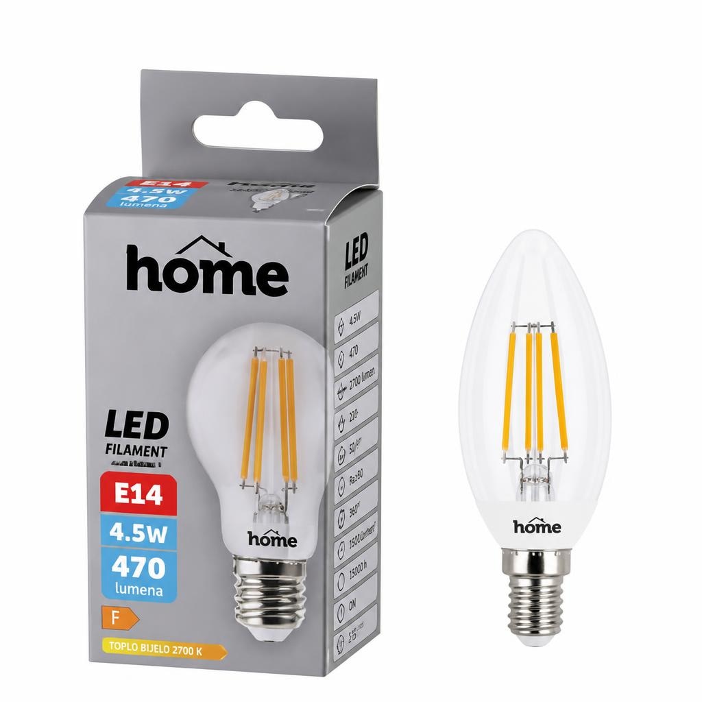 Home Žarulja LED filament - Akcija u trgovini Konzum