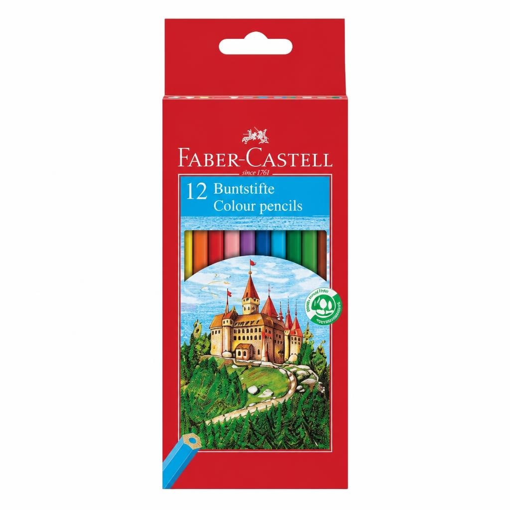 Faber-Castell drvene boje 12 kom Akcija u trgovini Kaufland