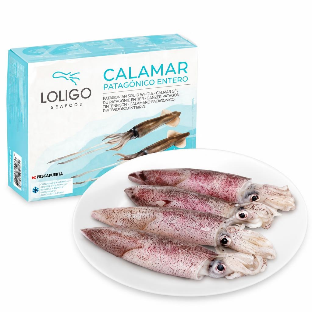 Lignja patagonijska cijela 1 kg Loligo - Akcija u trgovini Stanić Diskont