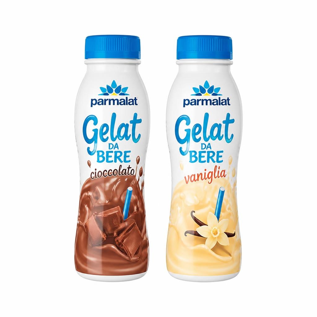 Parmalat Mliječni napitak Gelat da bere Vanilija/Čokolada 250 ml - Akcija u trgovini Gavranović