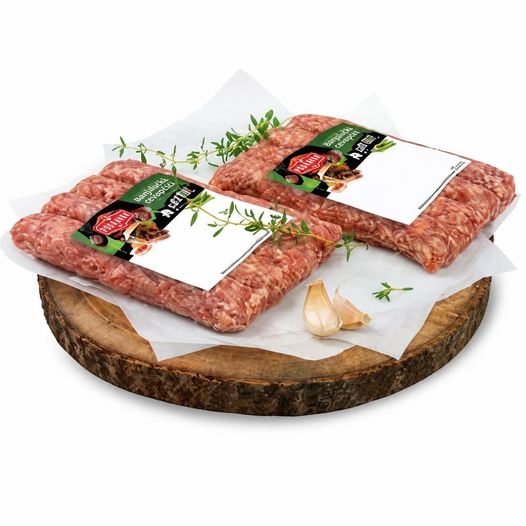 Banjalučki ćevapčići 500g Vajda - Akcija u trgovini Pivac