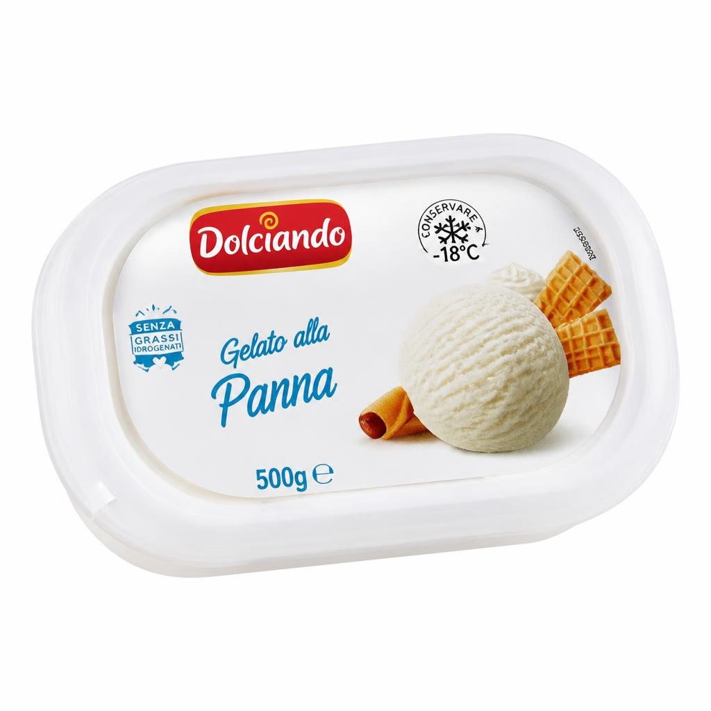Dolciando sladoled šlag/lješnjak 500 g Akcija u trgovini Eurospin