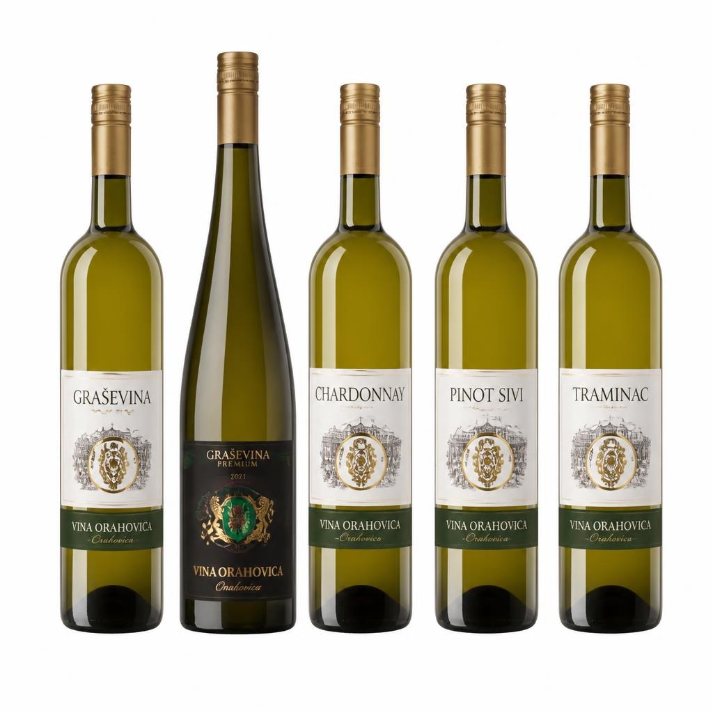 Vina Orahovica odabrani asortiman Akcija u trgovini NTL