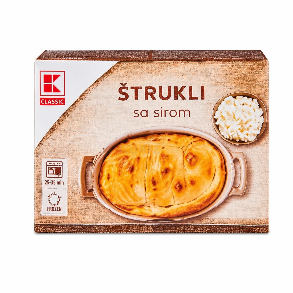 Classic štrukli sa sirom 600 g Akcija u trgovini Kaufland