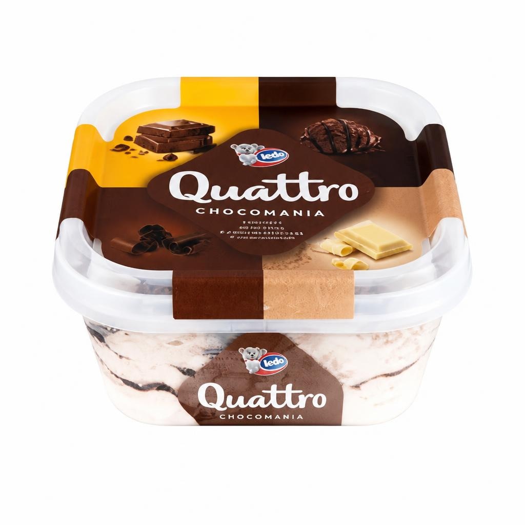 Ledo Mini Quattro chocomania 900 ml Akcija u trgovini Kaufland