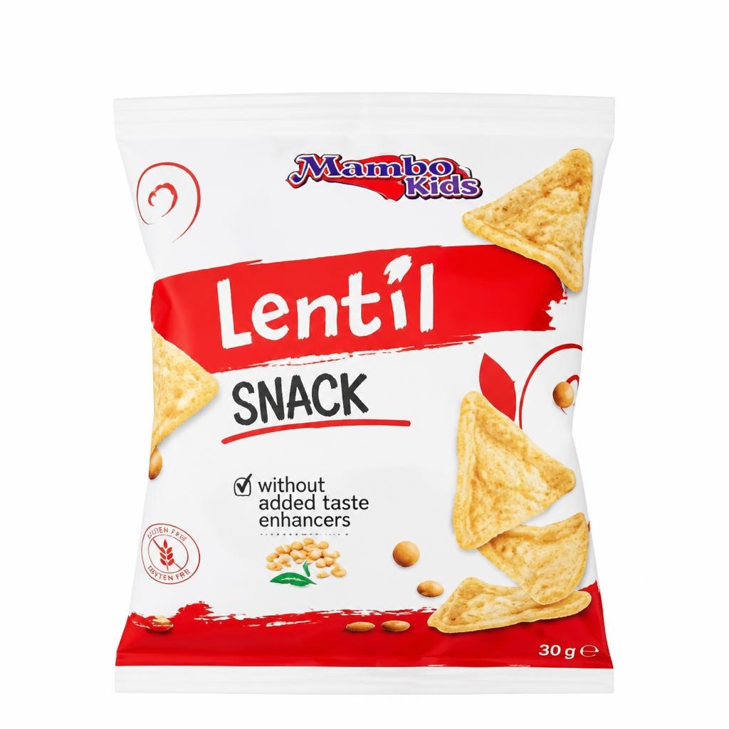 Mambo Kids snack od leće/slanuka 50 g Akcija u trgovini Eurospin