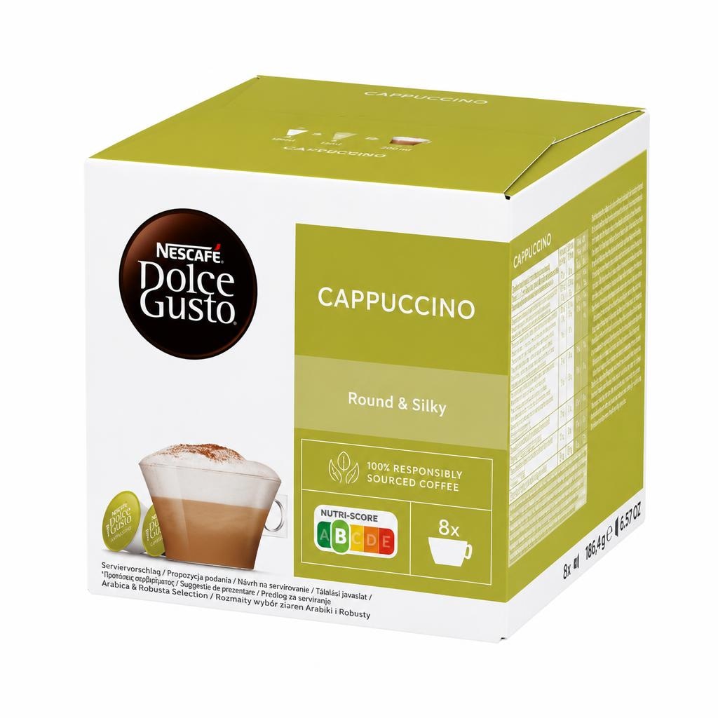 Nescafé Dolce Gusto Cappuccino | Latte Macchiato 186,4g | 183,2g Akcija u trgovini Žabac