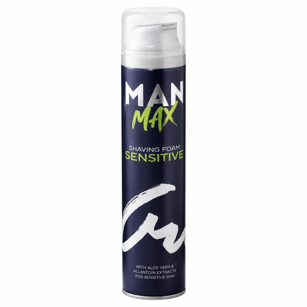Man Max pjena za brijanje sensitive 300ml Akcija u trgovini Konzum