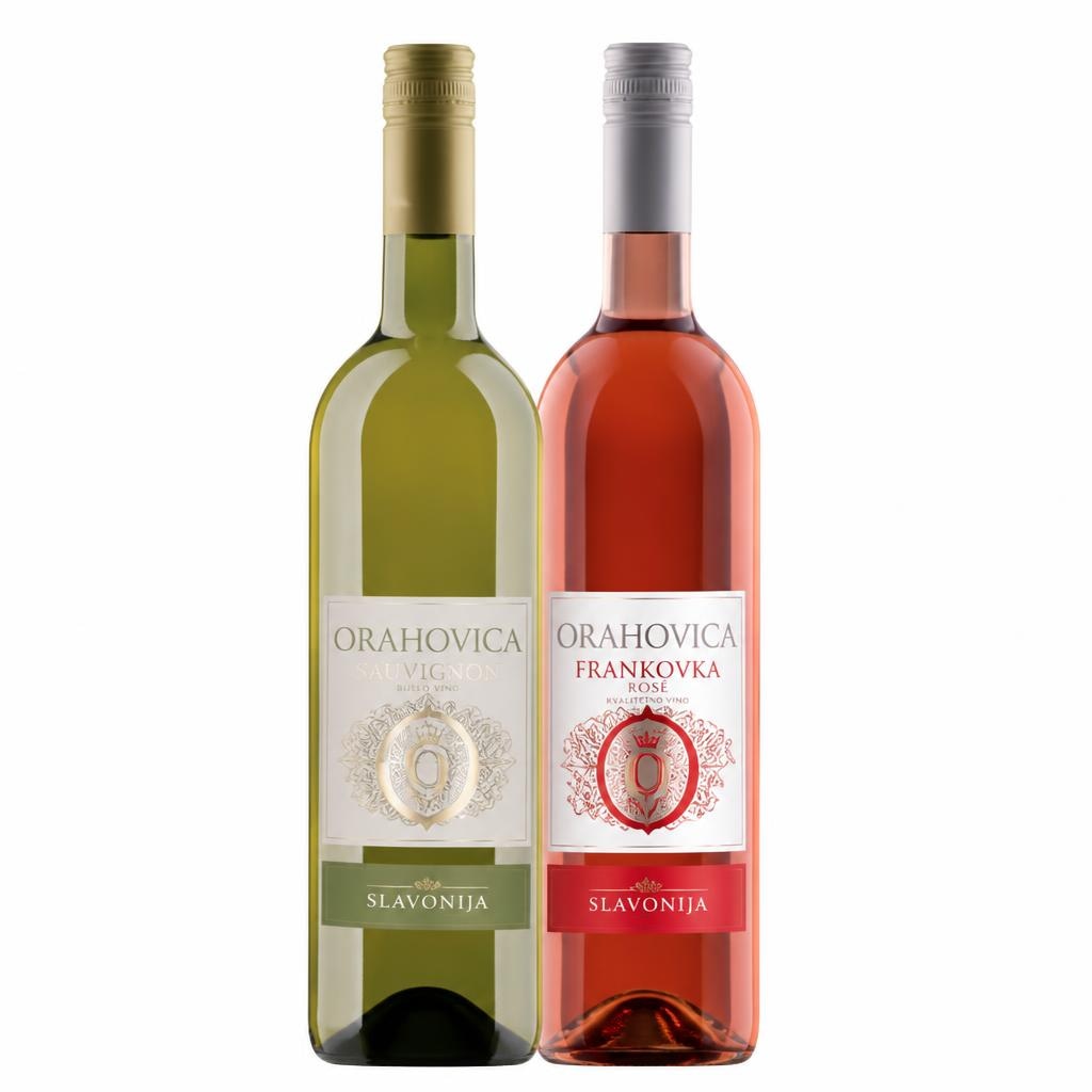 Orahovica Sauvignon ili Frankovka rose 0,75 L Akcija u trgovini Tommy