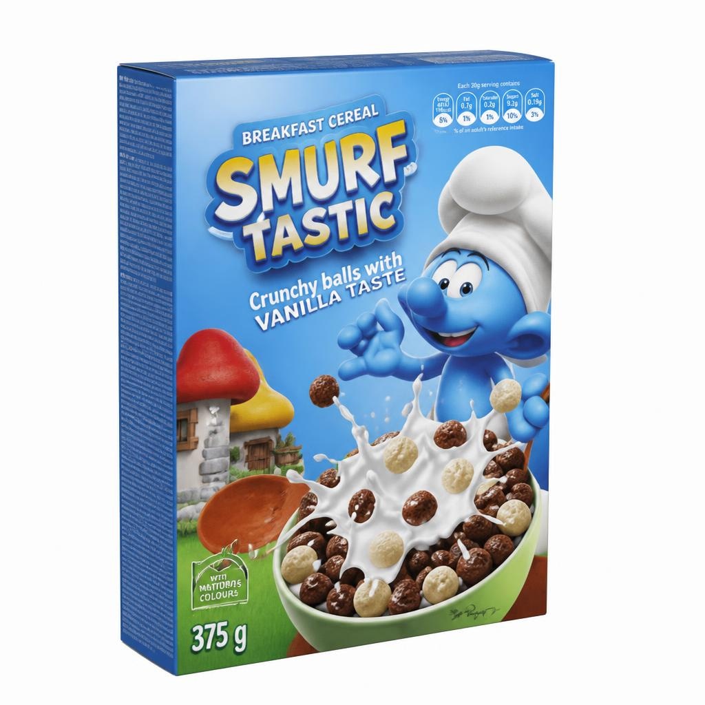 Smurf Tastic pahuljice 375g Akcija u trgovini Konzum