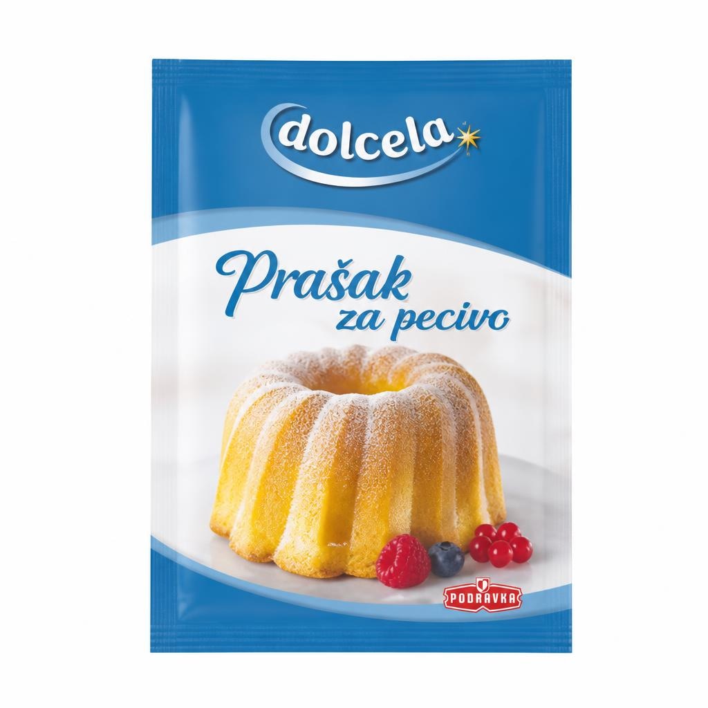 Dolcela prašak za pecivo 5+1 gratis (6 x 12 g) Akcija u trgovini KTC