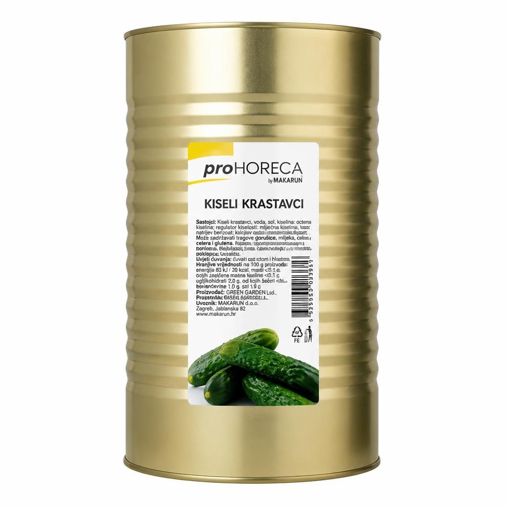 proHORECA Kiseli krastavci 4100 g/2100 g - Akcija u trgovini Stanić Diskont