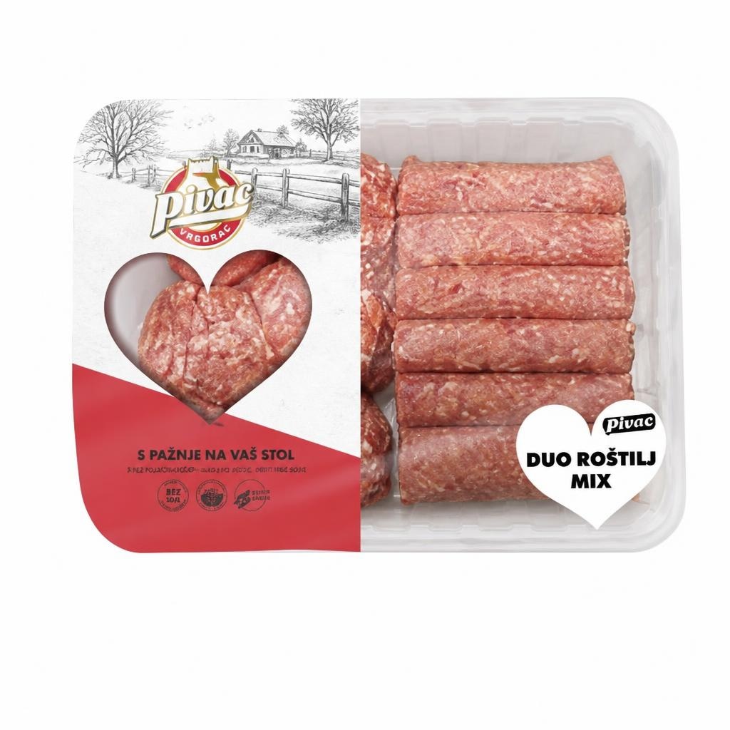 Pivac Duo roštilj mix 900g Akcija u trgovini Pivac