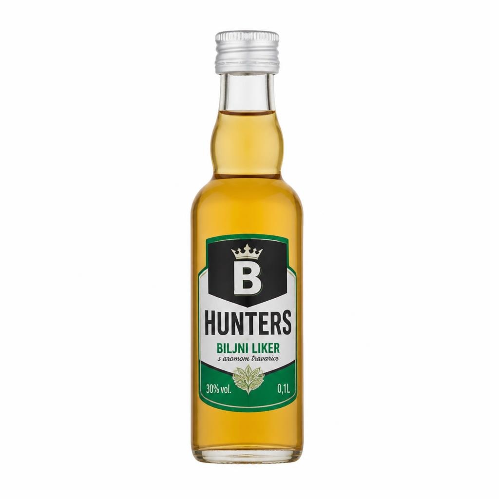 Biljni liker Hunters 30% alk. 0.1 l Yolo - Akcija u trgovini NTL