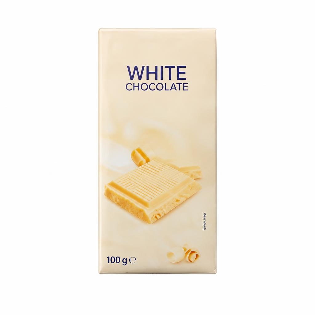 Bijela čokolada 100 g Akcija u trgovini Lidl