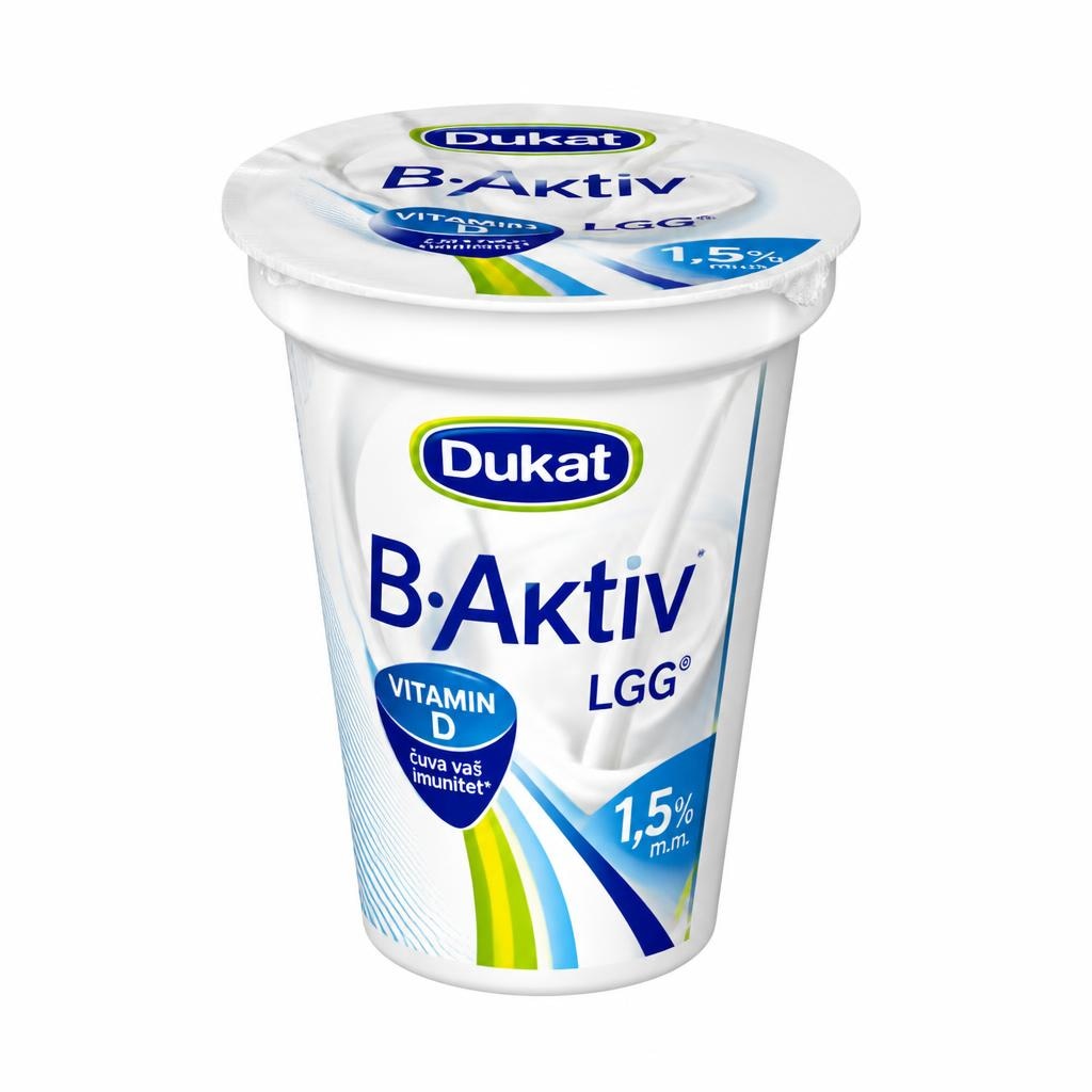Dukat Jogurt B.Aktiv 1,5% m.m. 150 g Akcija u trgovini Gavranović