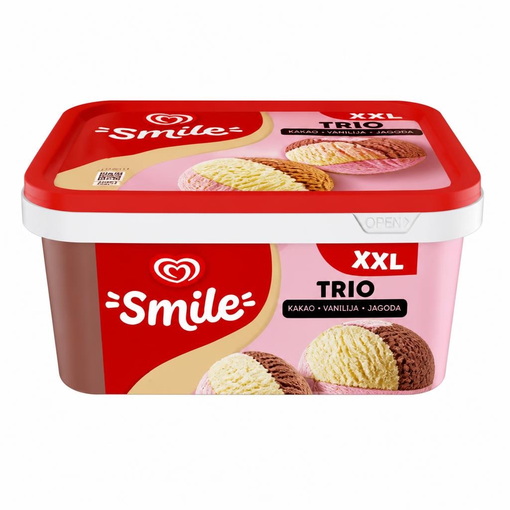 Sladoled Trio 1.8 L Smile - Akcija u trgovini Spar
