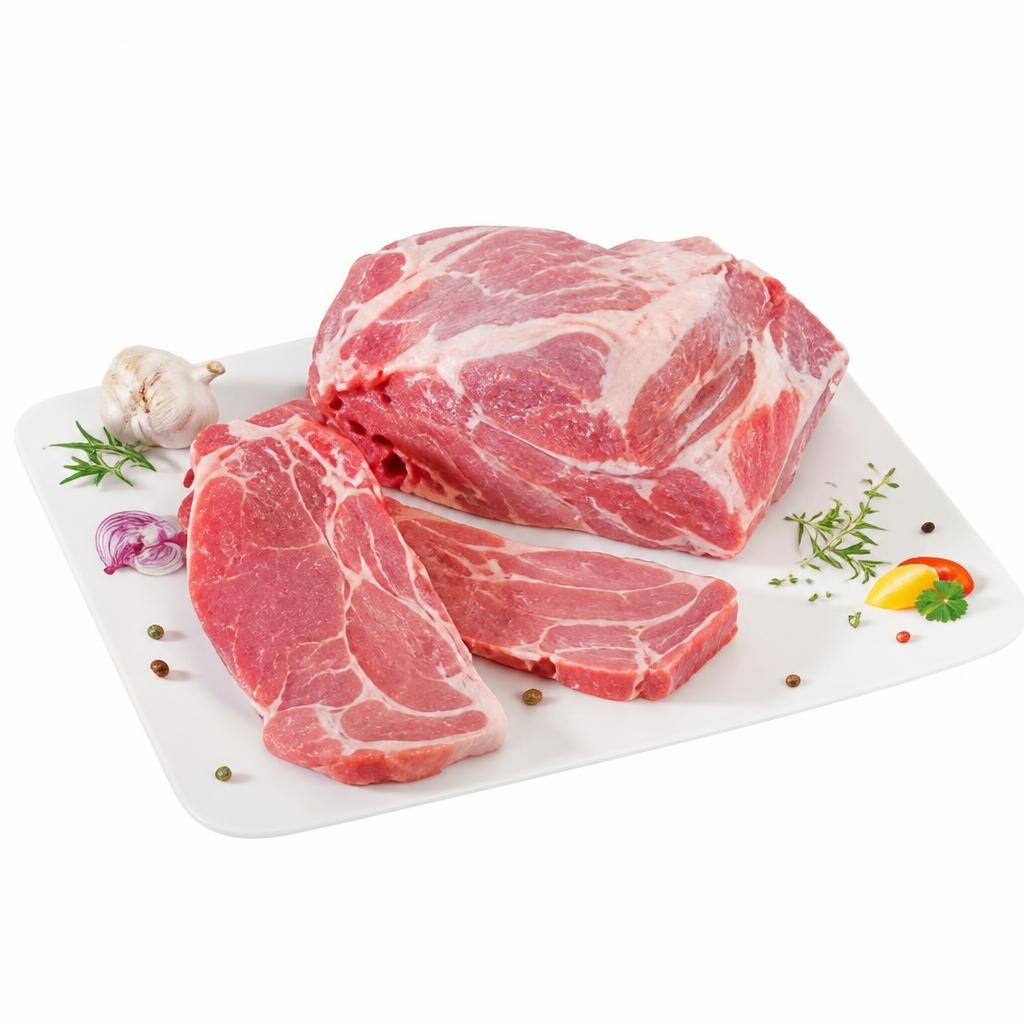 Svinjski vrat s kosti 1 kg Akcija u trgovini Spar