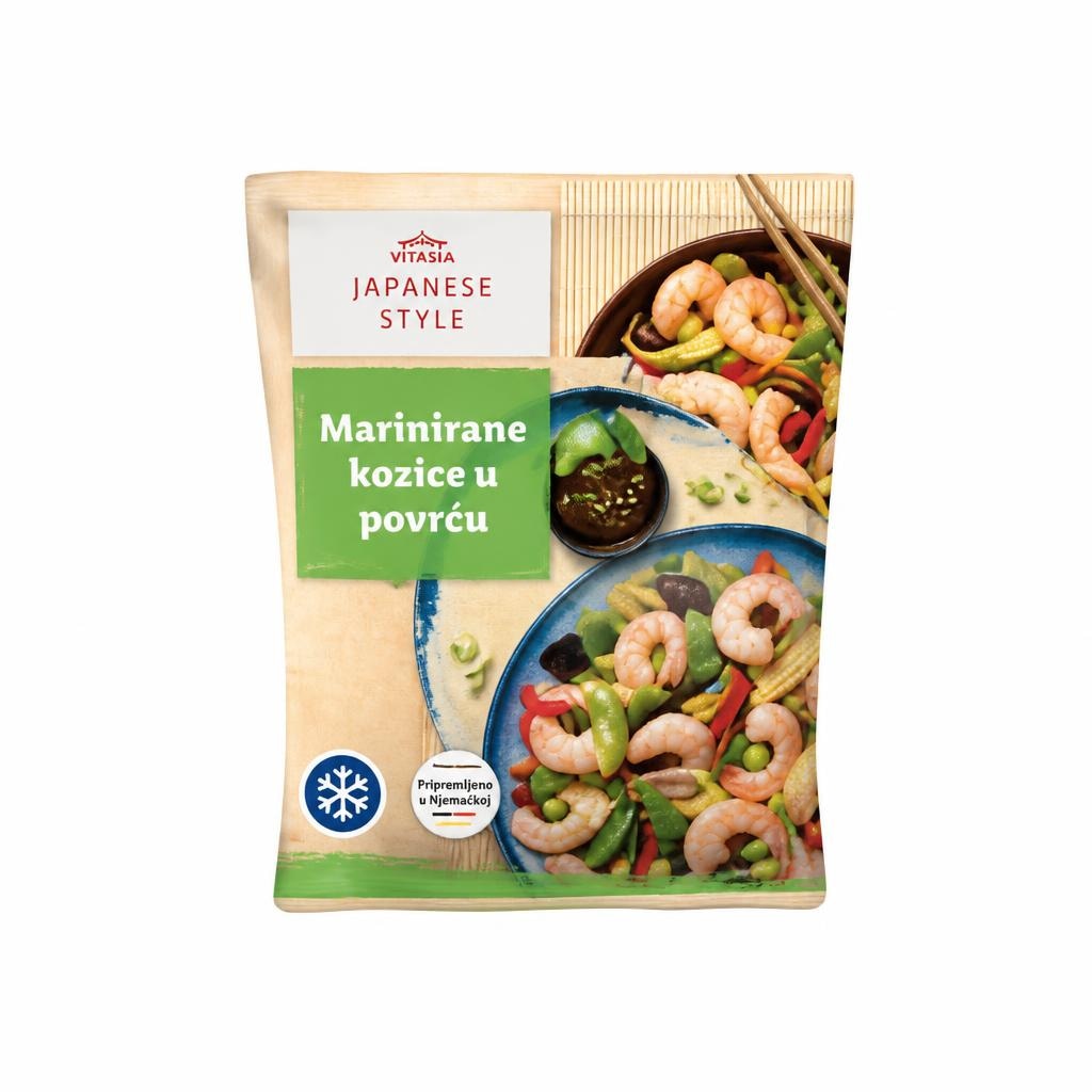 Vitasia marinirane kozice u povrću 300 g Akcija u trgovini Lidl