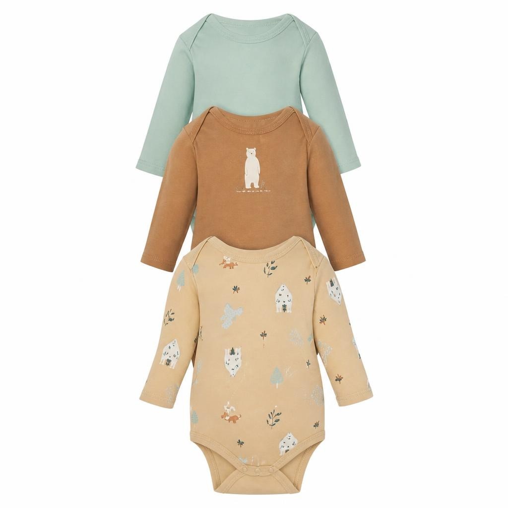 Lupilu body za bebe 3 kom Akcija u trgovini Kaufland