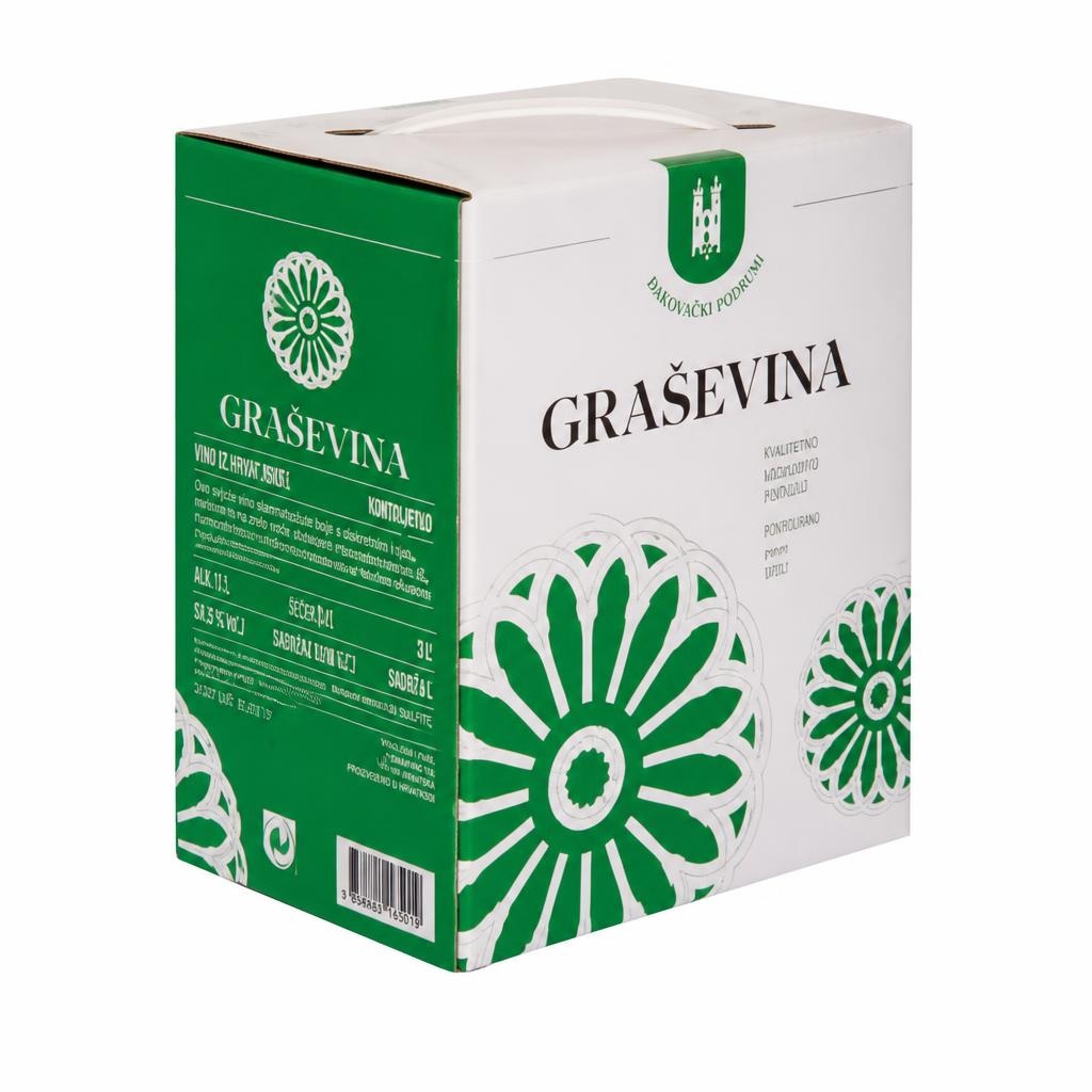 Vino Graševina Đakovo 5 l Akcija u trgovini KTC