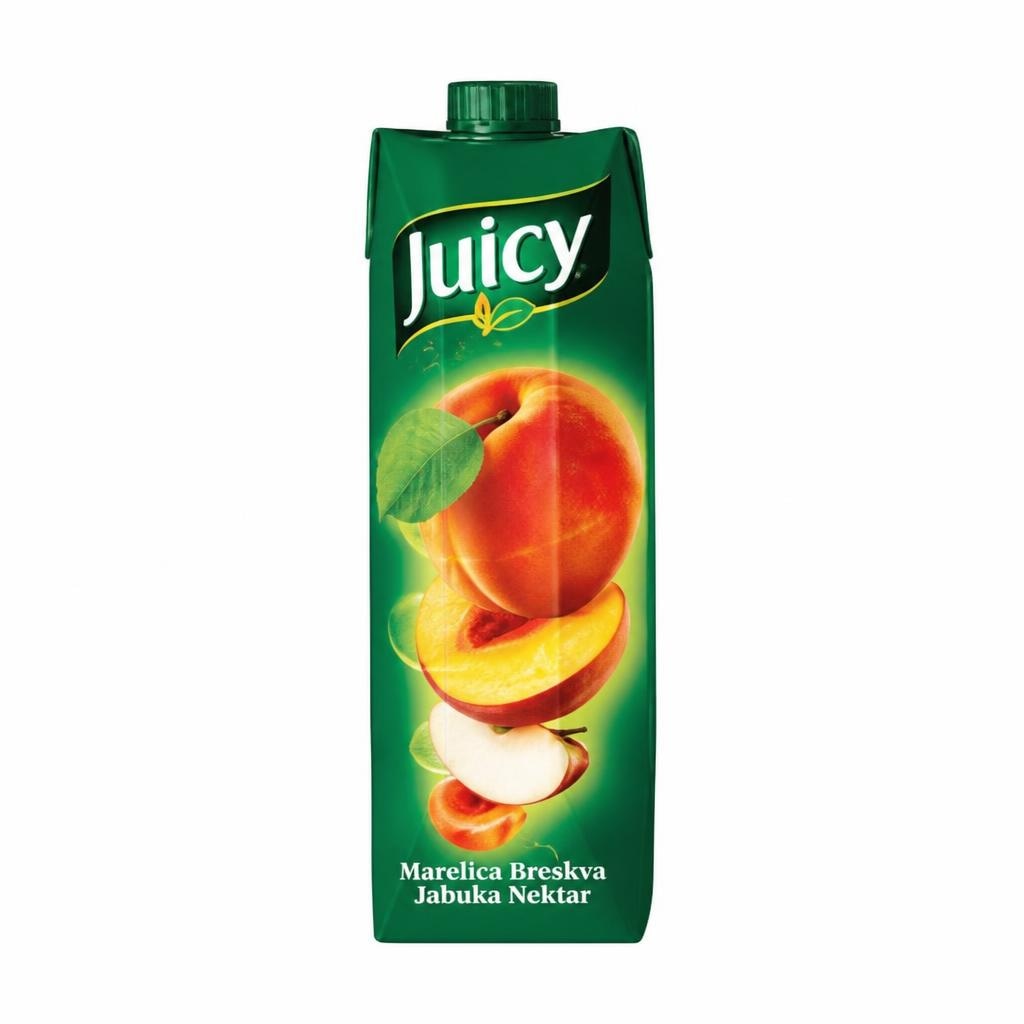Sok Juicy marelica, breskva, jabuka nektar 1 l Akcija u trgovini Stanić Diskont