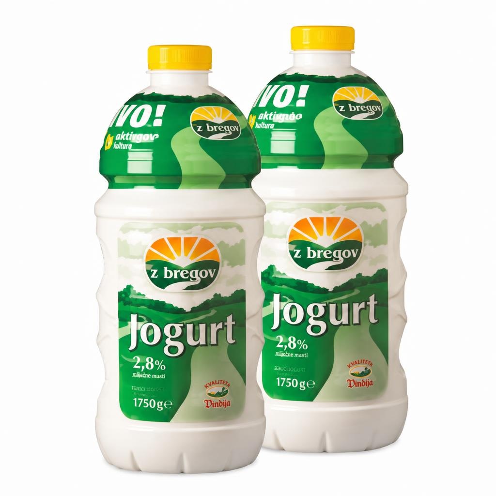 'z bregov, Vindija Tekući jogurt 1,75 kg - Akcija u trgovini Tommy