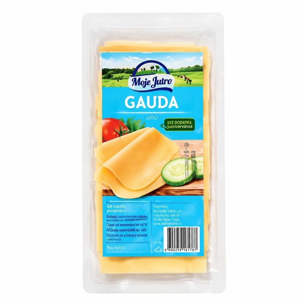 Moje Jutro Sir Gauda 125 g - Akcija u trgovini Studenac