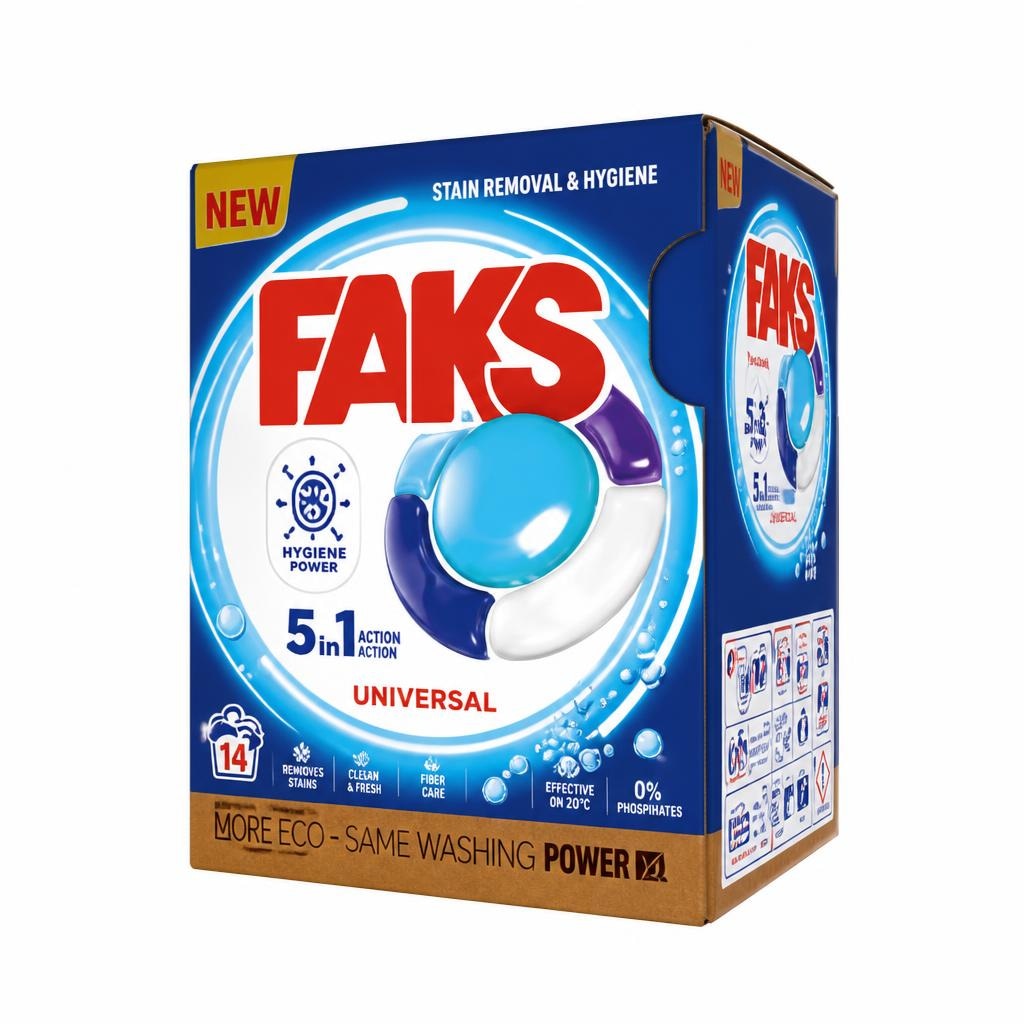 Faks kapsule za pranje rublja Univerzal 14 kom Akcija u trgovini Trgovina Krk