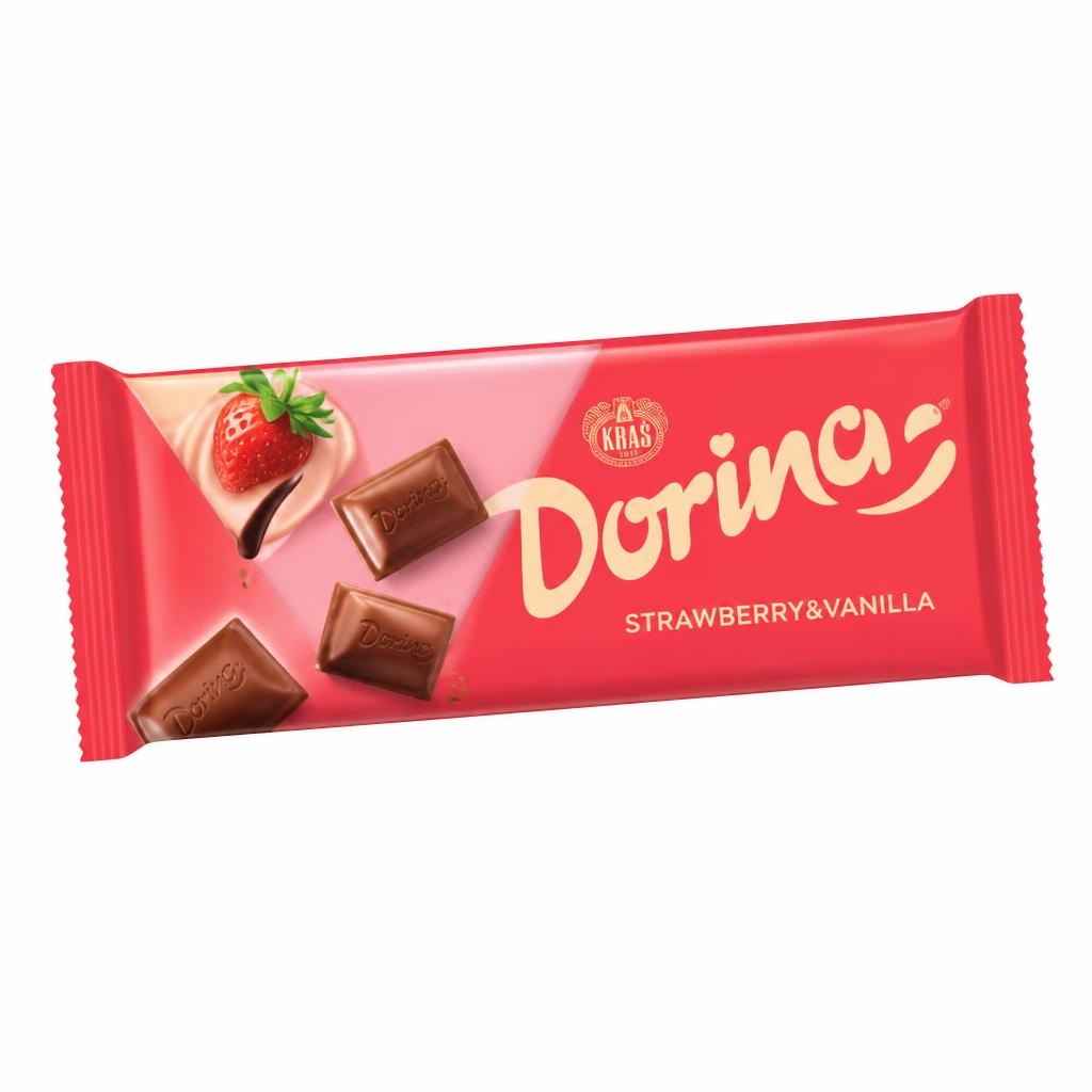Dorina Čokolada jagoda i vanilija 245 g Akcija u trgovini Lidl