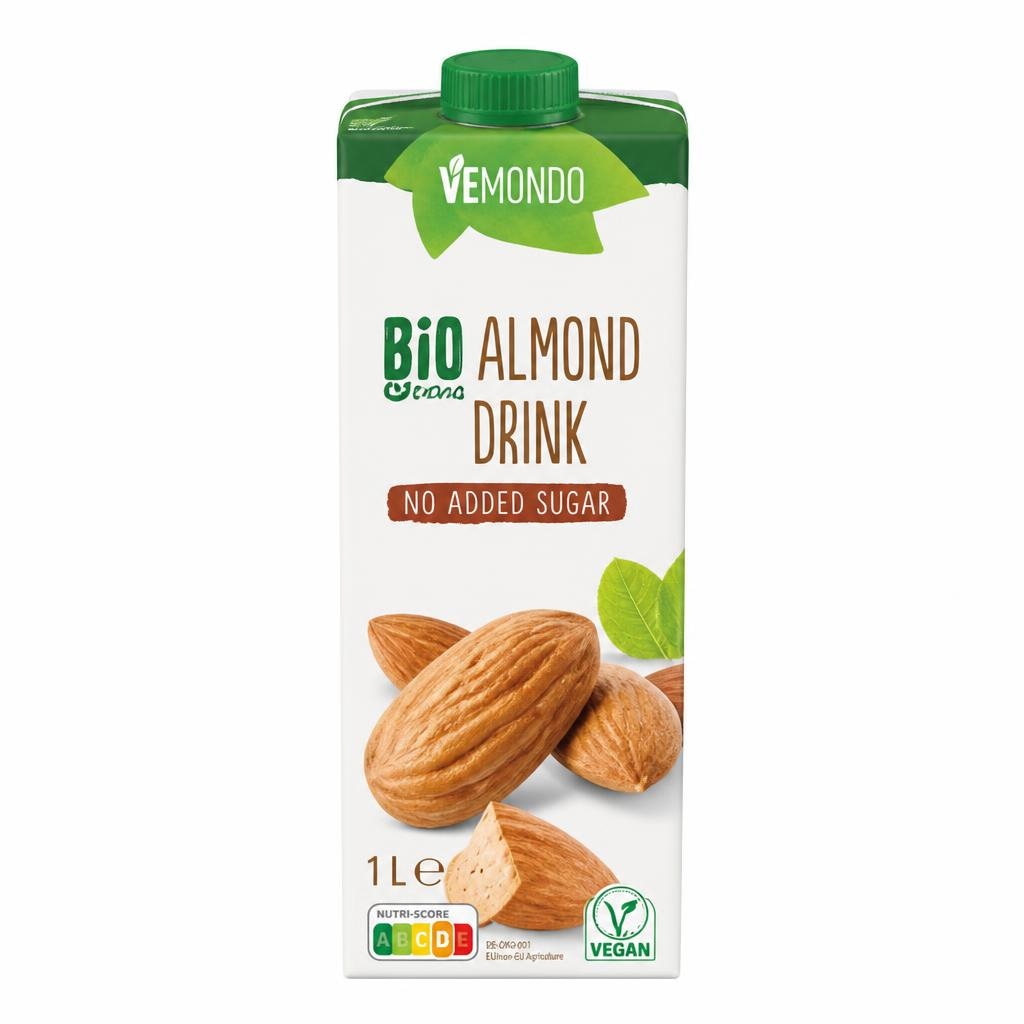 Vemondo bio napitak na bazi badema 1 L Akcija u trgovini Lidl