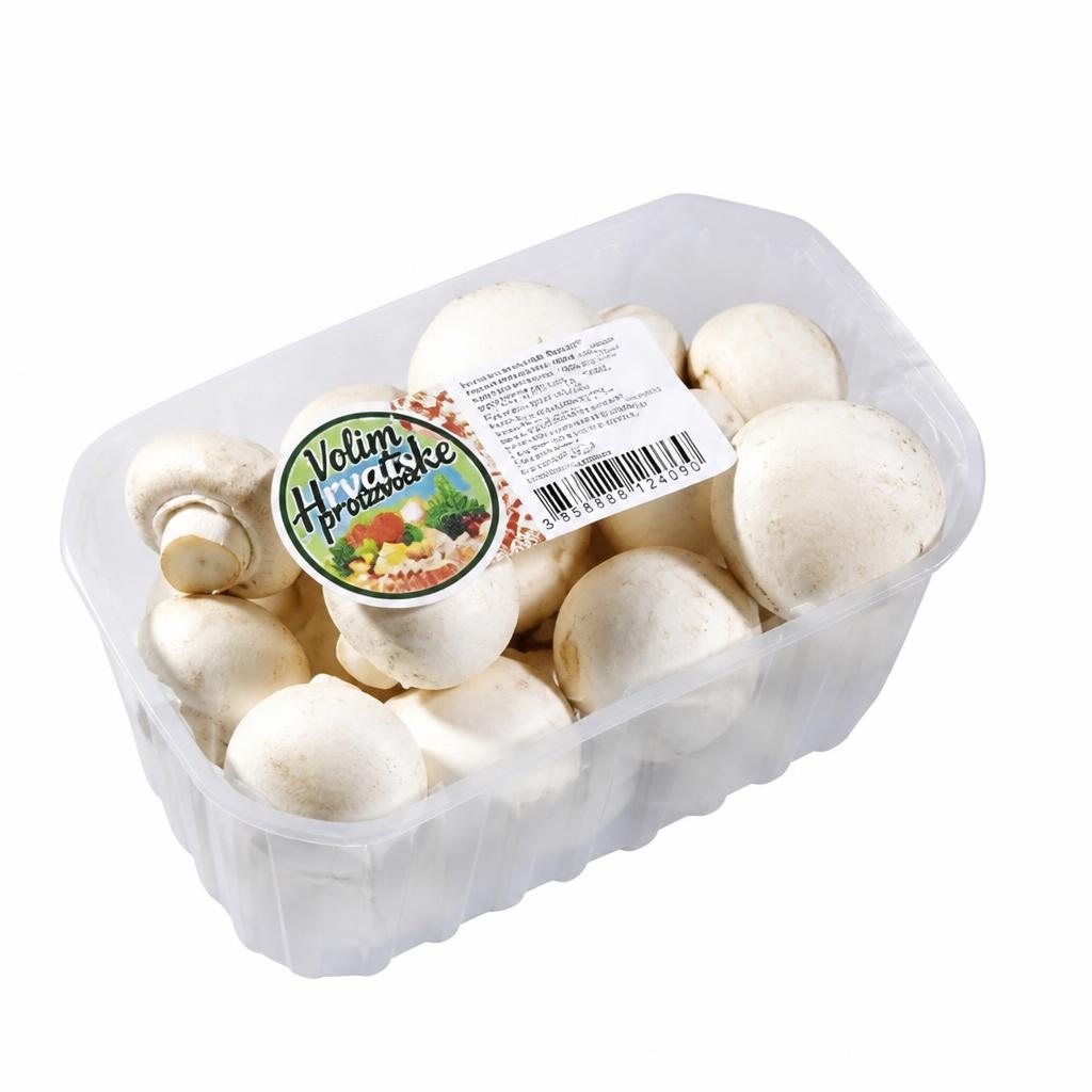 Domaći šampinjoni 500 g Vrtovi Hrvatske Akcija u trgovini Spar