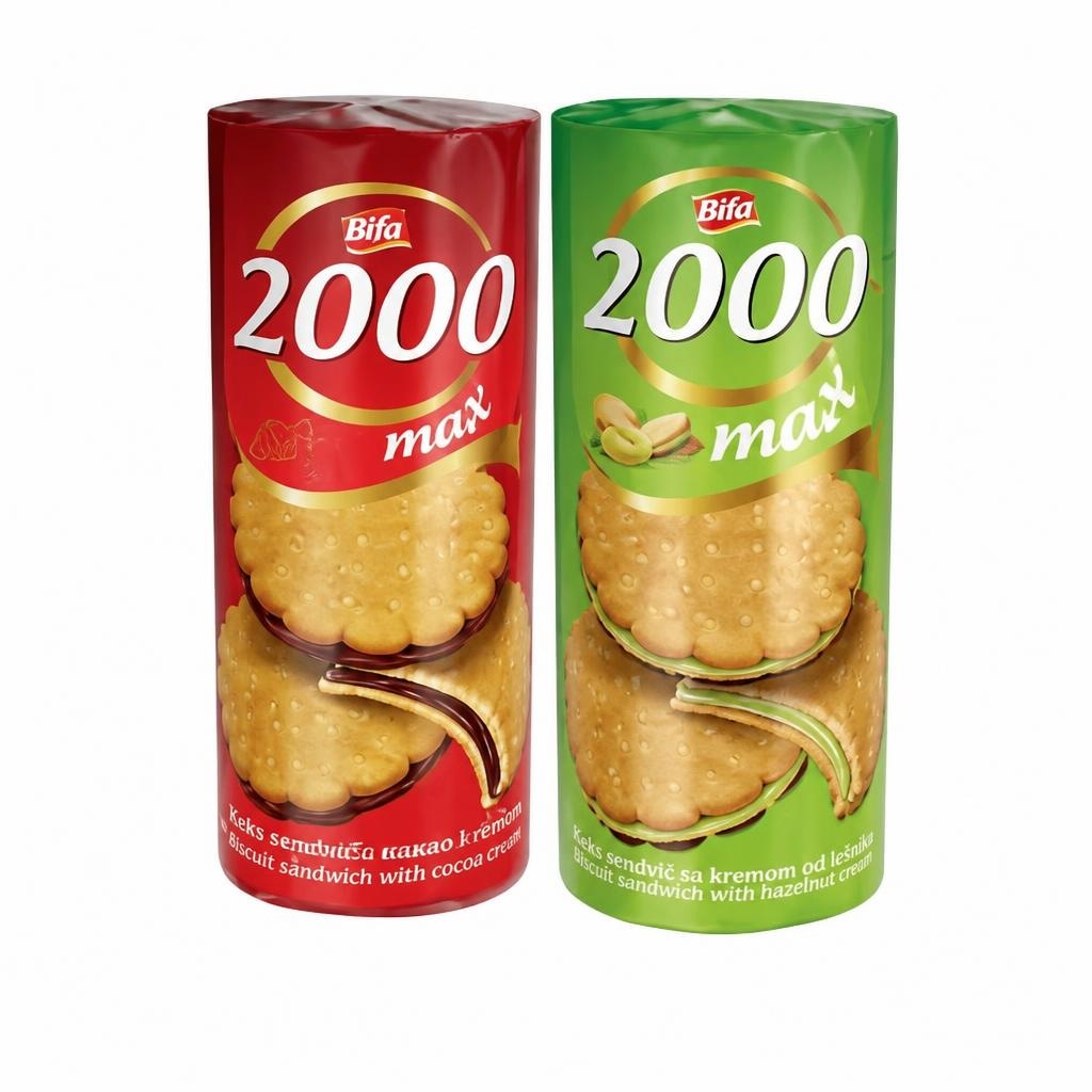 Keks sendvič punjen kakao kremom Bifa 500 g Akcija u trgovini NTL