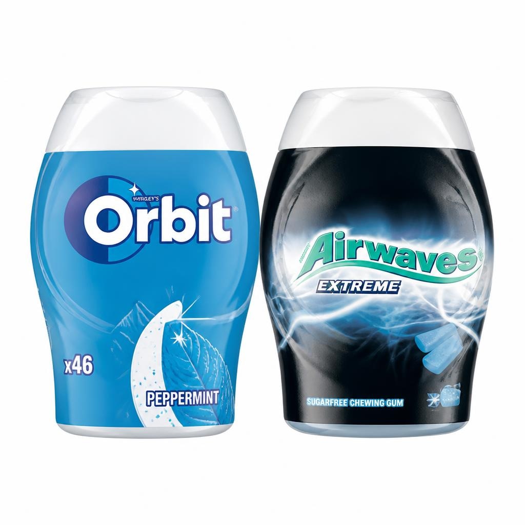 Orbit Airwaves žvakaće gume 64 g Orbit, Airwaves Akcija u trgovini KTC
