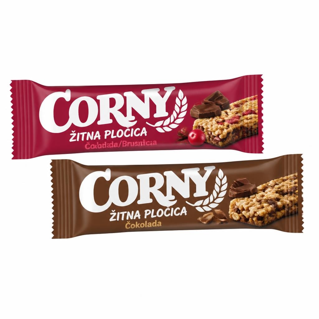 Corny Žitna pločica Čokolada/Brusnica 50 g Akcija u trgovini Gavranović