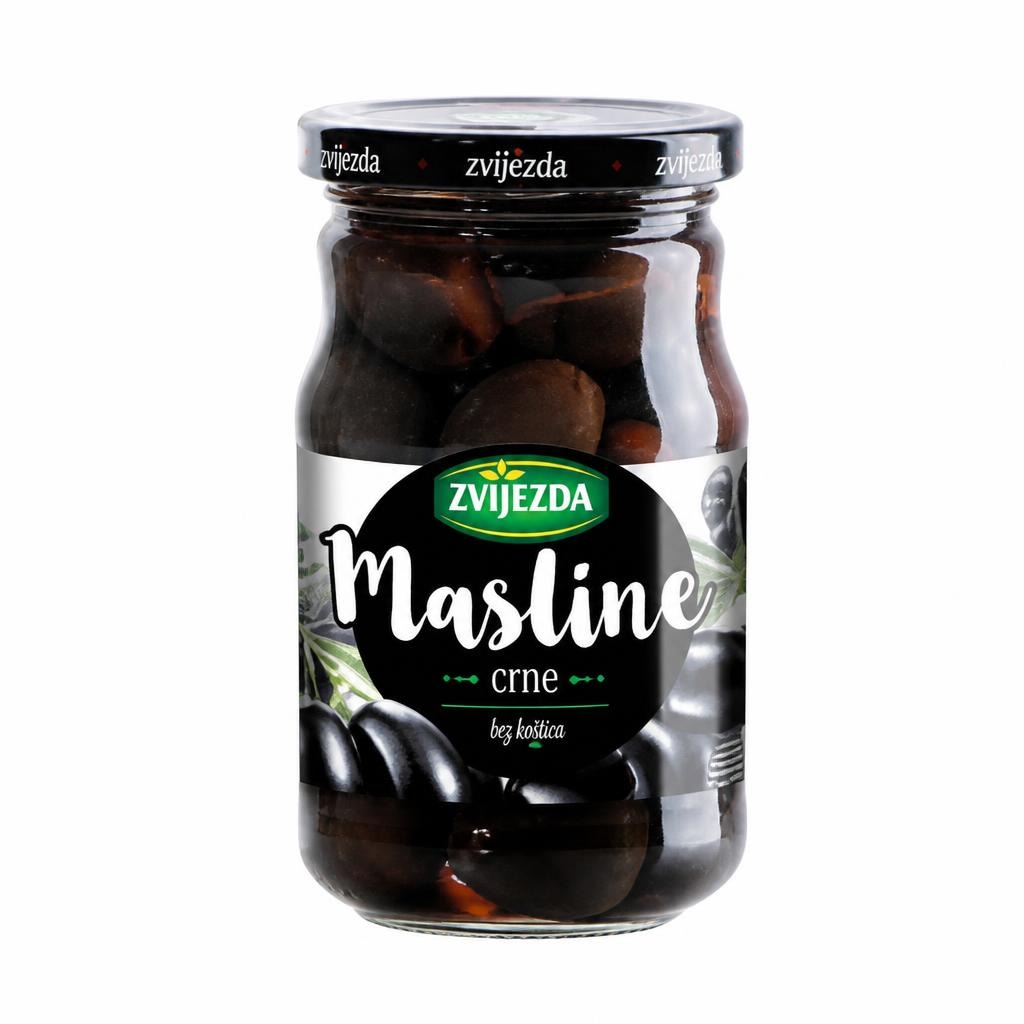 Zvijezda Masline crne 350g Akcija u trgovini Pivac