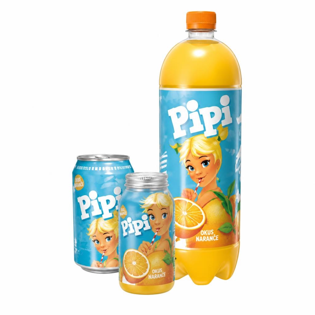 Gazirano piće Pipi Akcija u trgovini Spar