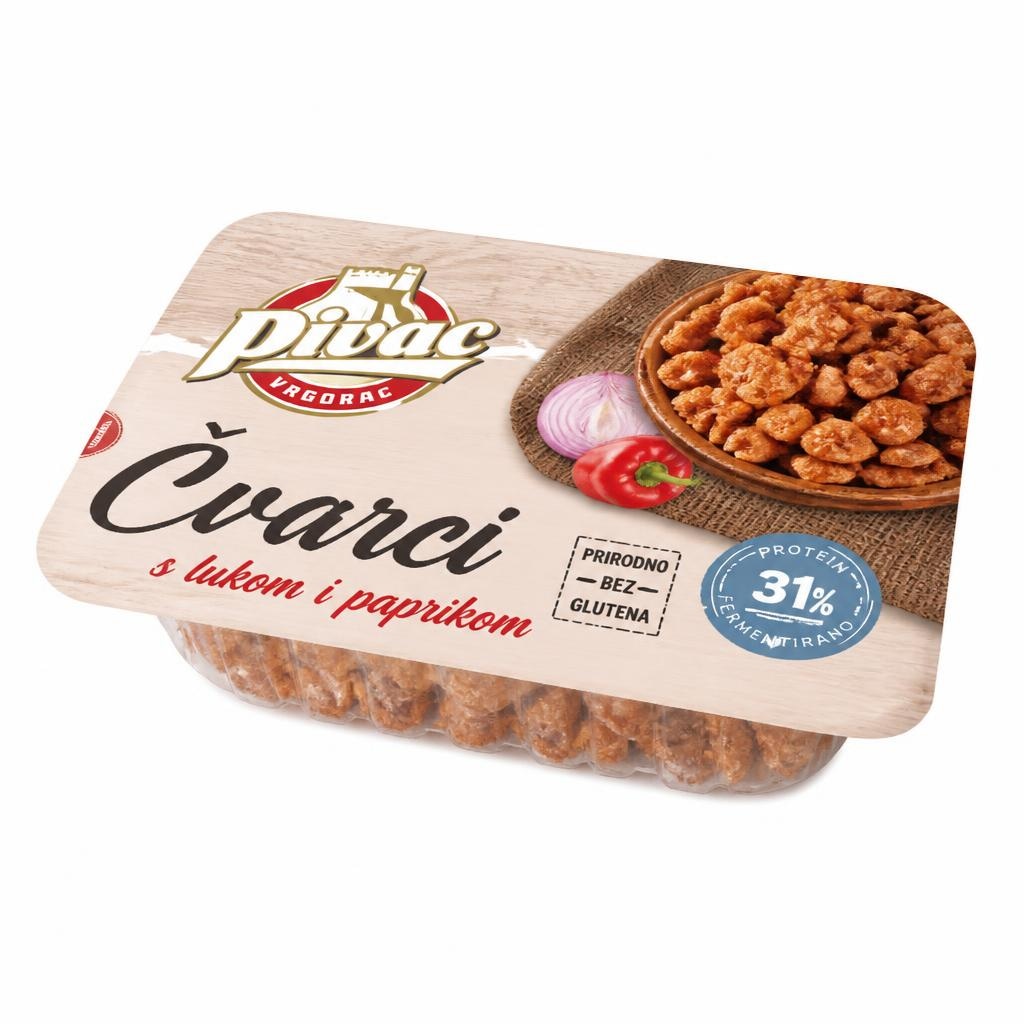 Pivac Čvarci s lukom i paprikom 230 g Akcija u trgovini Pivac