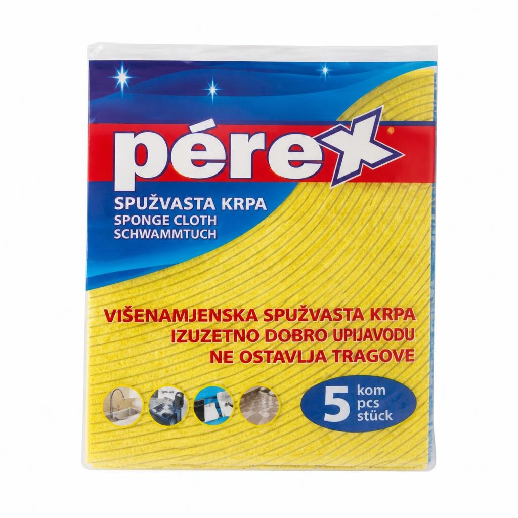 Pérex Spužvasta krpa 5 kom/pak Akcija u trgovini KTC