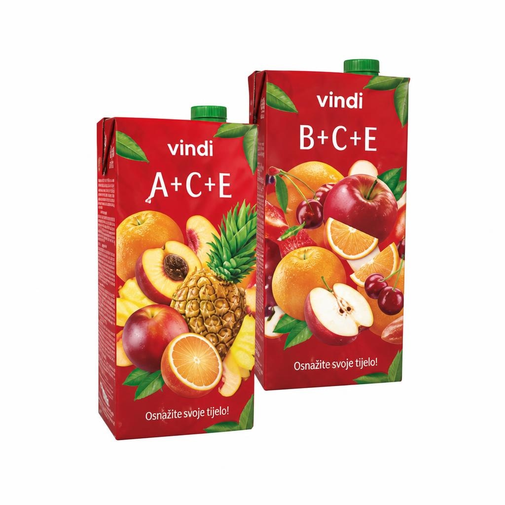 Vindi sok multi A+C+E 2 l - Akcija u trgovini NTL