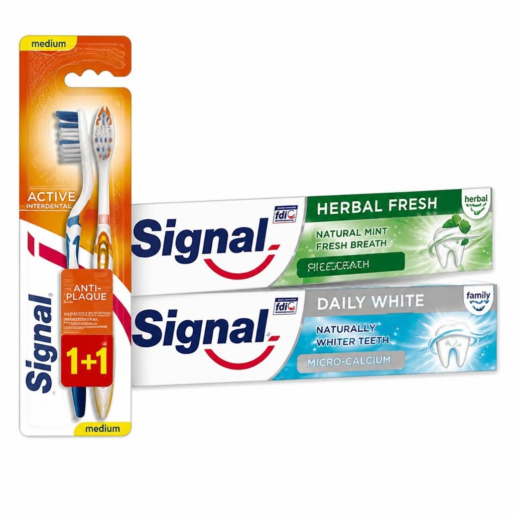 Signal proizvodi za njegu zubi Akcija u trgovini Spar
