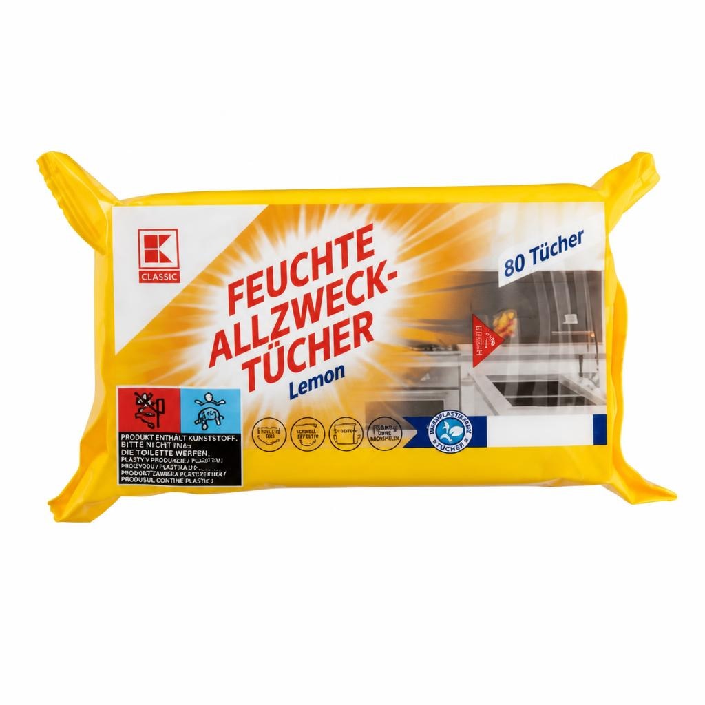 K-Classic Vlažne maramice za čišćenje 80/1 Akcija u trgovini Kaufland