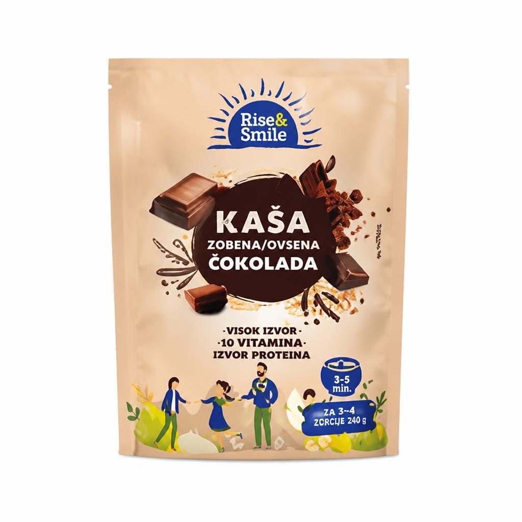 Rise&Smile zobena kaša 65g Akcija u trgovini Konzum
