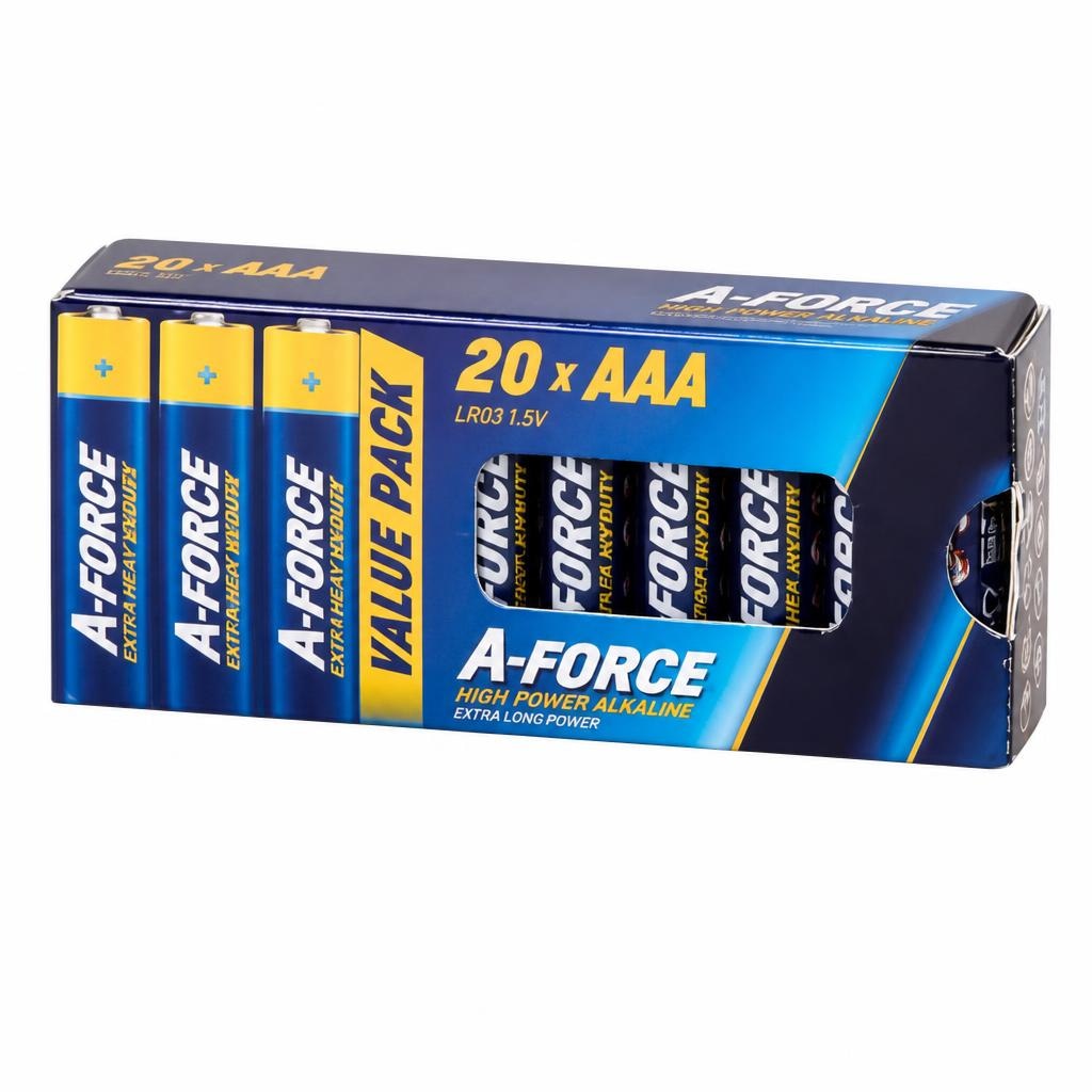 A-Force baterije 20 komada Akcija u trgovini Action