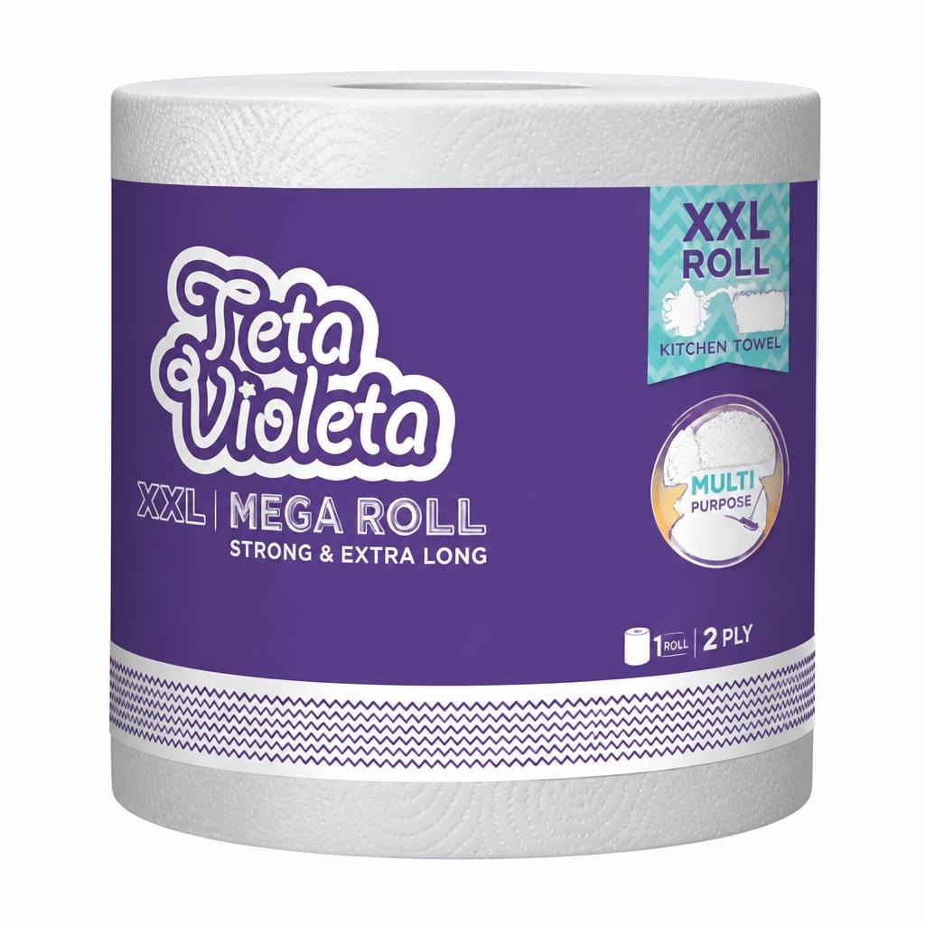 Teta Violeta papirnati ručnik 1 rola Akcija u trgovini Ribola